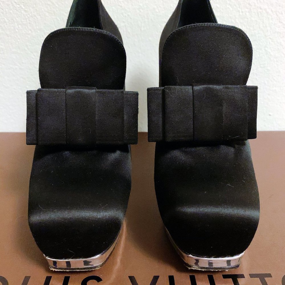 Miu Miu Black Platform Bootie - image 2